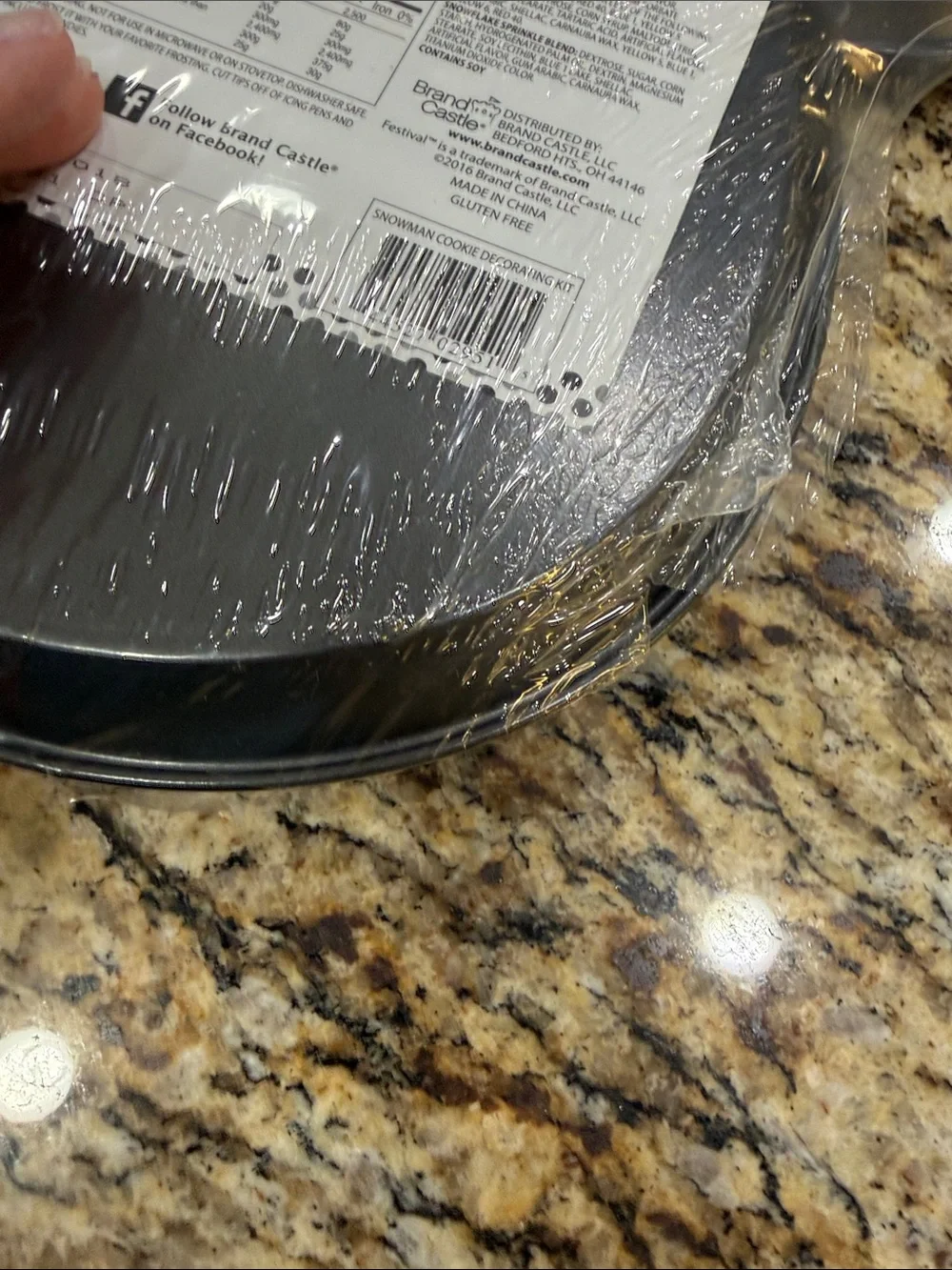 Snowman Cookie Baking Pan